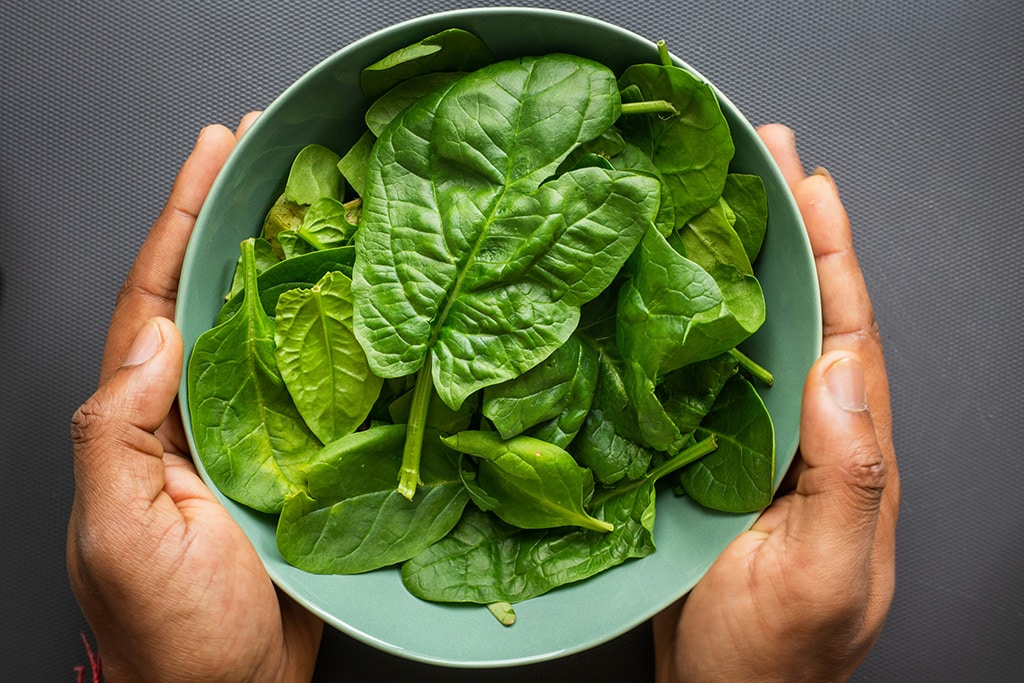Les épinards sont de très bons aliments pour faire une détox