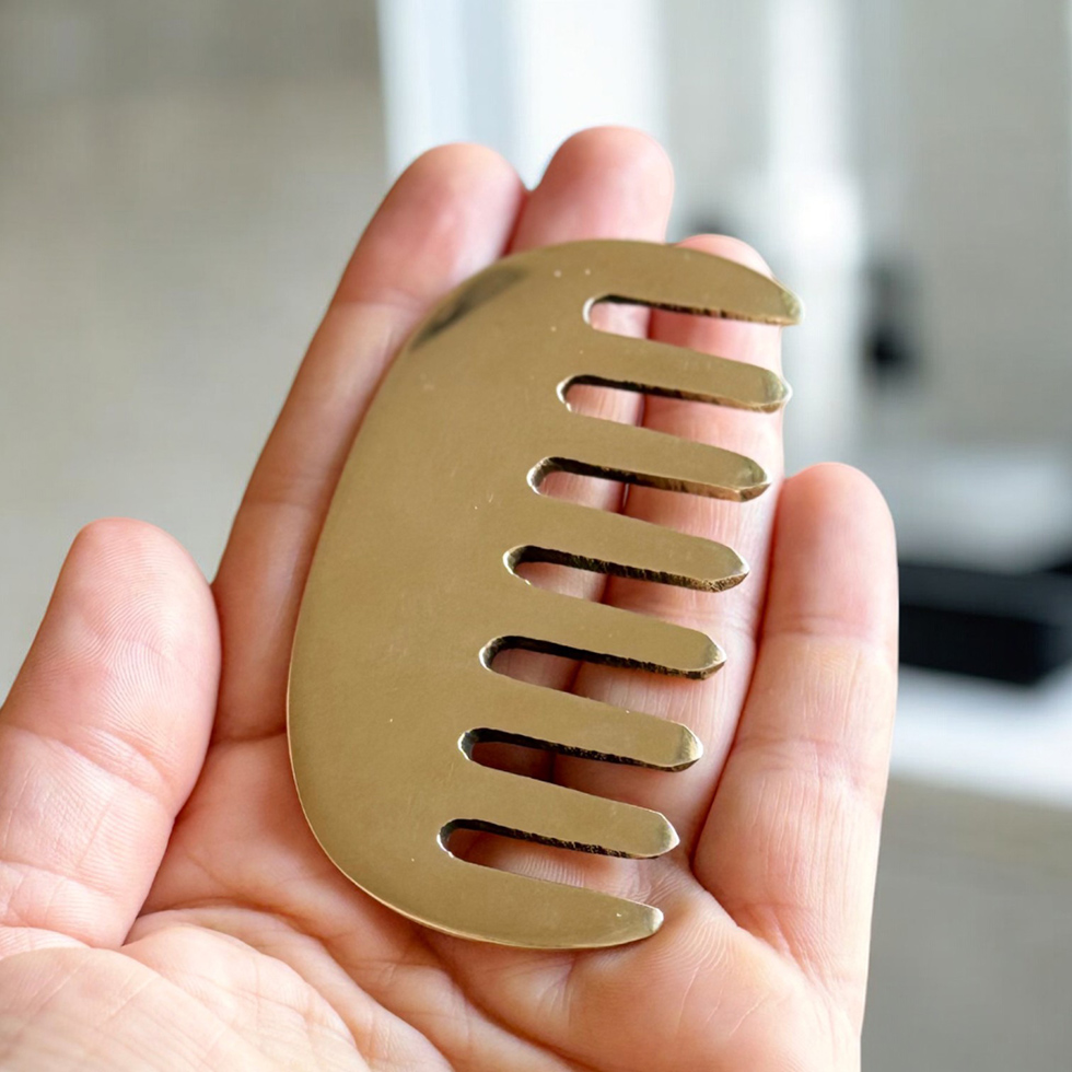 Peigne Kansa - Peigne Massage Cuir Chevelu