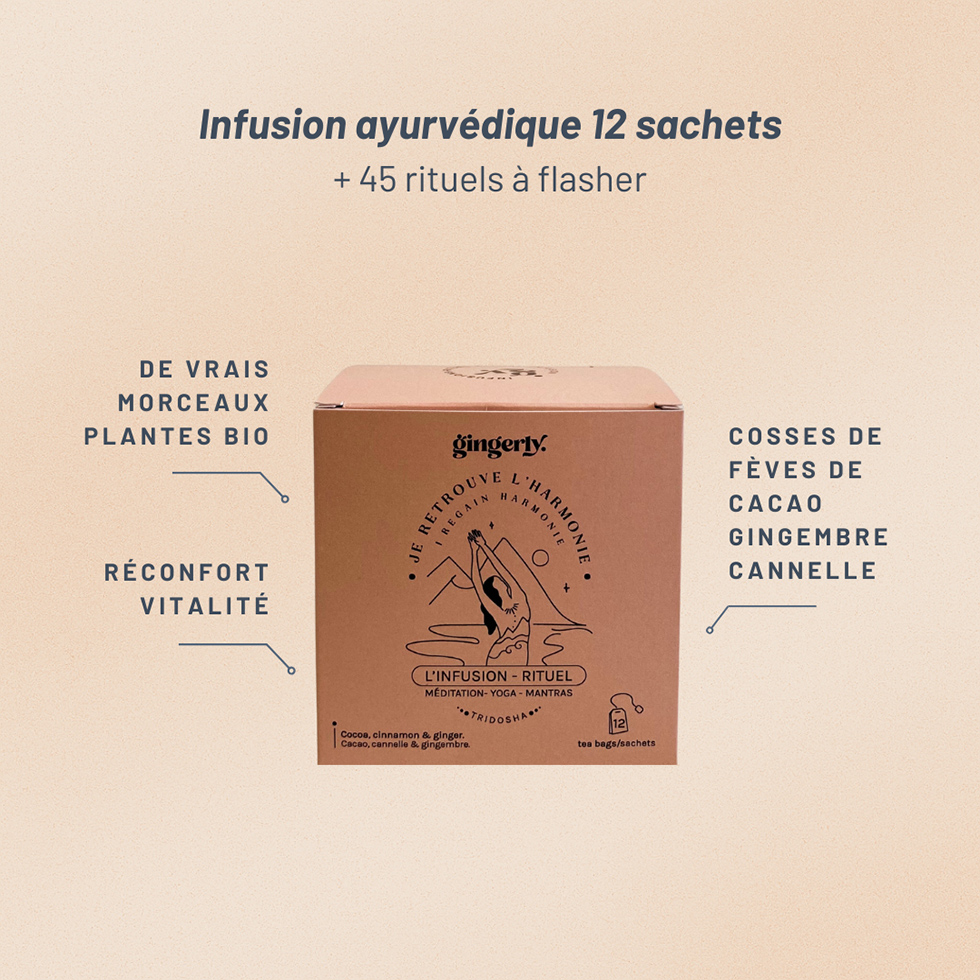 Infusion Vitalité Ayurvédique - Je retrouve l’harmonie