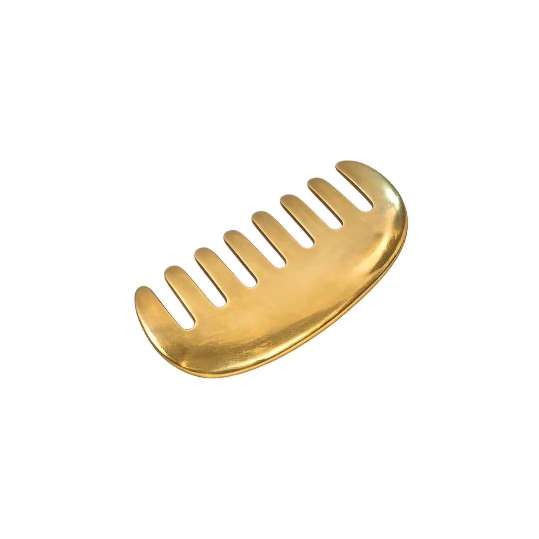 Peigne Kansa – massage du cuir chevelu