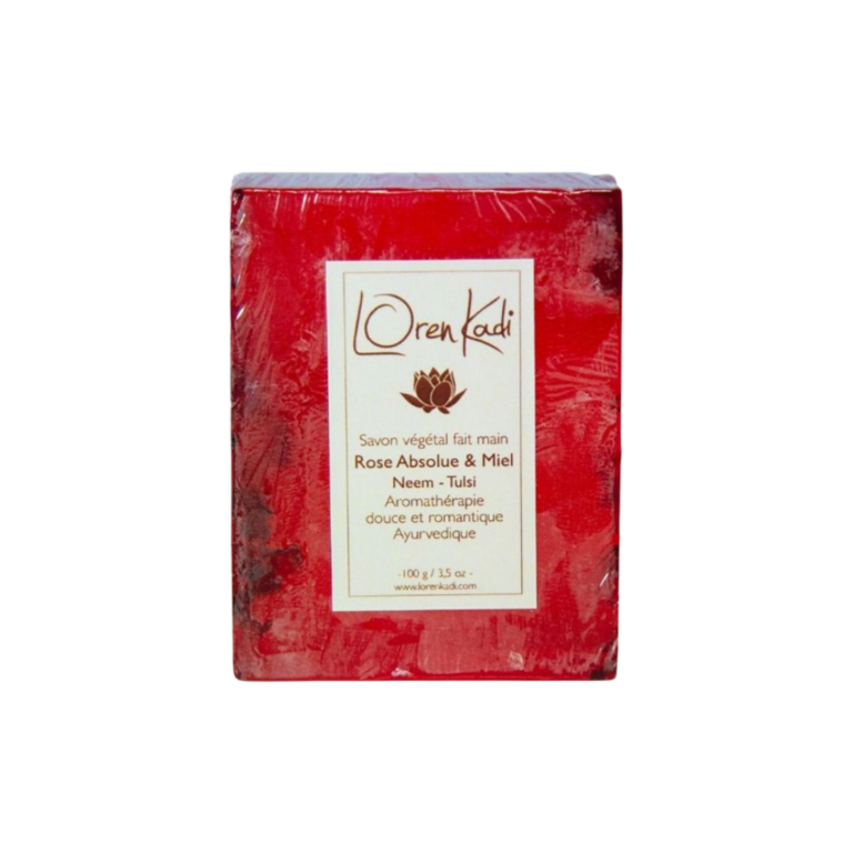 Savon Rose absolue & miel 100g