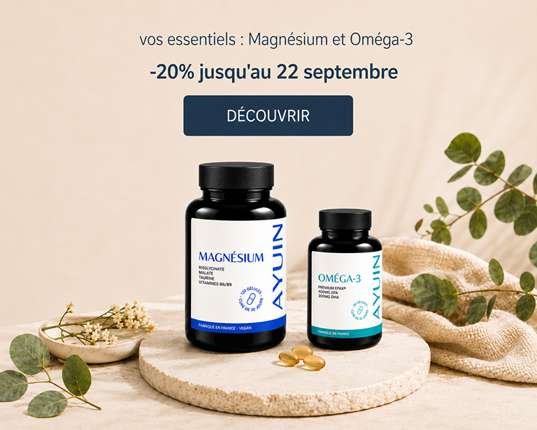 Vos essentiels : Magnésium et Oméga-3